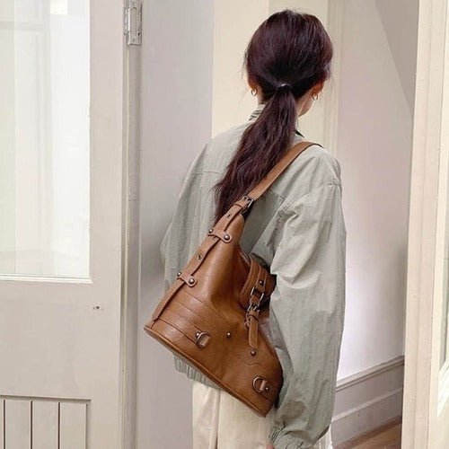 SK Storea吉他女士斜挎包 elegant leather basic color shoulder bag fashion classic684406