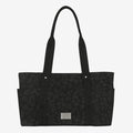 Marlet Fransoise Marlet Logo Pattern Shoulder Bag MFG46SBG213 BLK IVR
