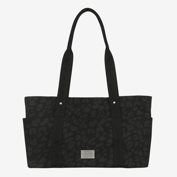 Marlet Fransoise Marlet Logo Pattern Shoulder Bag MFG46SBG213 BLK IVR