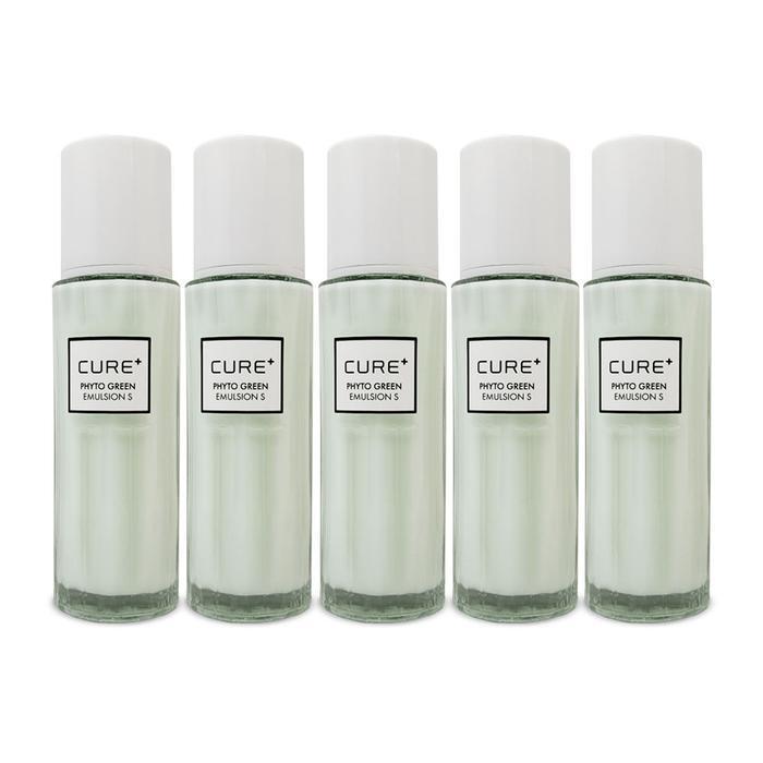 Ginseng Aloe Vera Curae Fito Green Emulsion S 130ml Skin Elasticity 5 Pieces