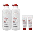 DoctorFoha PolyGen Silicone Cleansing Shampoo HubicFloral香 500ml+70ml(便携) Hair Fall Care 2Set Ss (47