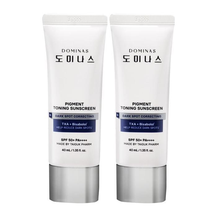 Domina Pigment Toning Sunscreen Rx Alpha Bisabolol 40ml 2pcs SS (48231491)