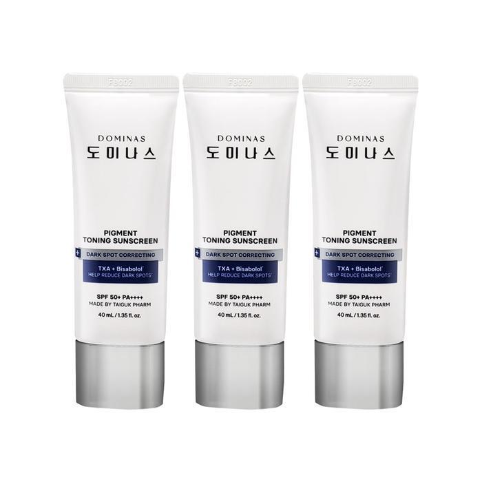 Domina Domina Pigment Toning Sunscreen RX Alpha Bisabolol 40ml x3 SS (48231613)