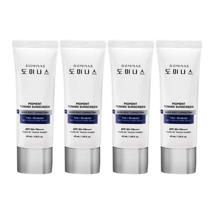 Dominas Pigment Toning Sunscreen RX Alpha Bisabolol 40ml x 4 SS (48231727)