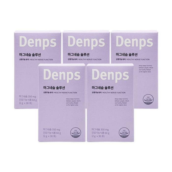 Dempes Magnesium Solution 2g x 30 pouches for fatigue recovery 5pcs SS (49065548)