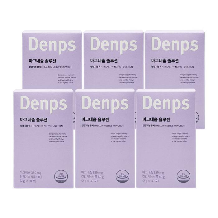 Dempse Magnesium Solution 2g x 30 pouches for fatigue recovery 6 pieces SS (49065575)