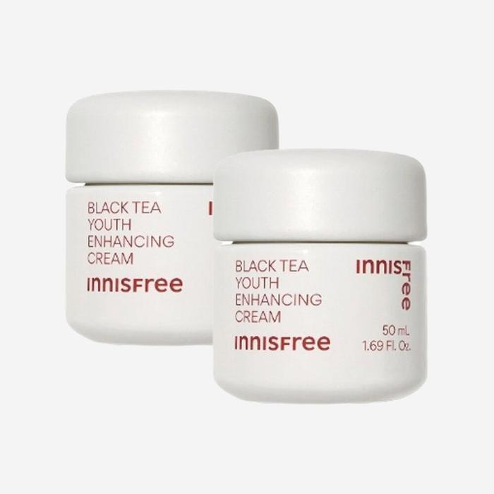 Yelumam [Elumam] Innisfree Black Tea Youth Enhancing Cream 50ml x2 (23449060)