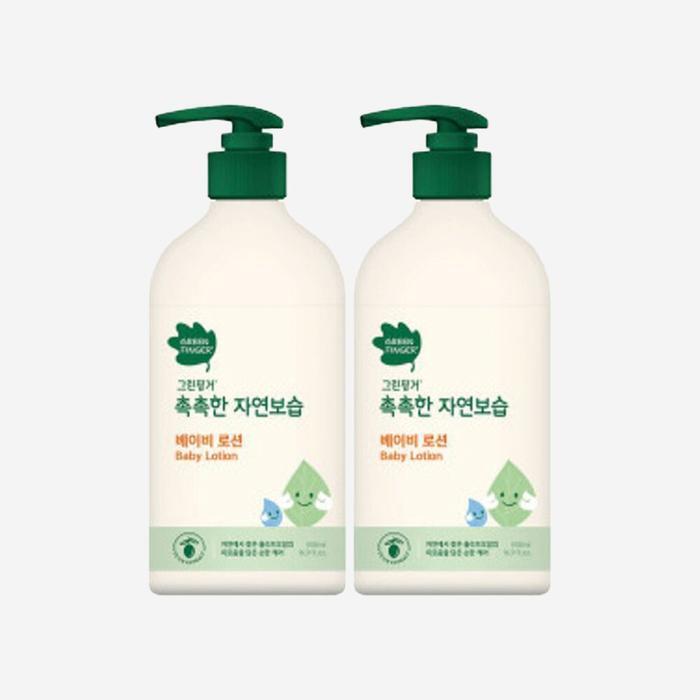 Yulumom [Elumom] Greenfinger Moisture Natural Baby Lotion 500ml x 2 (23474445)