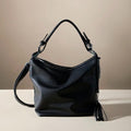 Giessen HC41 Tassel Decoration Big Shoulder Bag LAABP301BK (47304107)