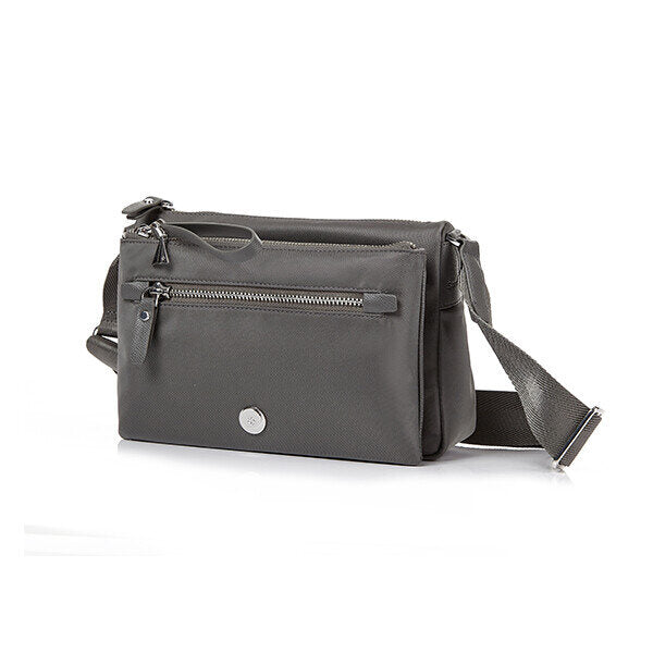 KARISSA EVO Shoulder Bag + Pouch Gunmetal Green KP224002