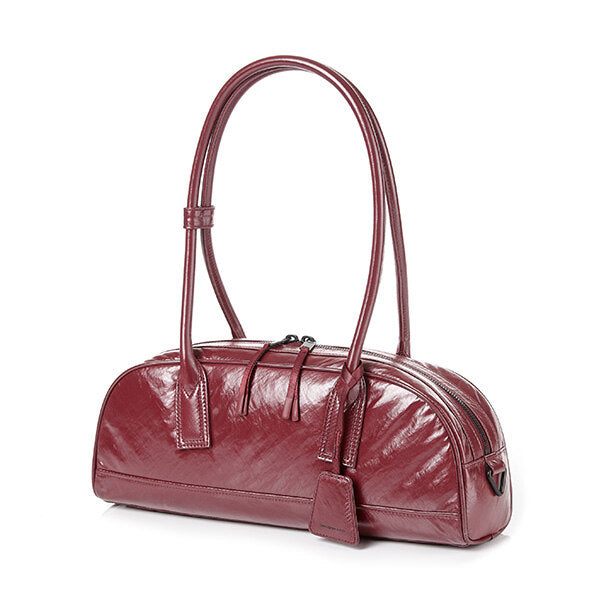 Cansomnait Thread GLENARM Shoulder Bag GLOSSY WINE RED UK350003