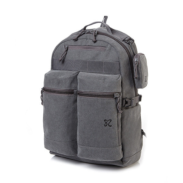 ZION capsule cotton backpack GREY UR508004