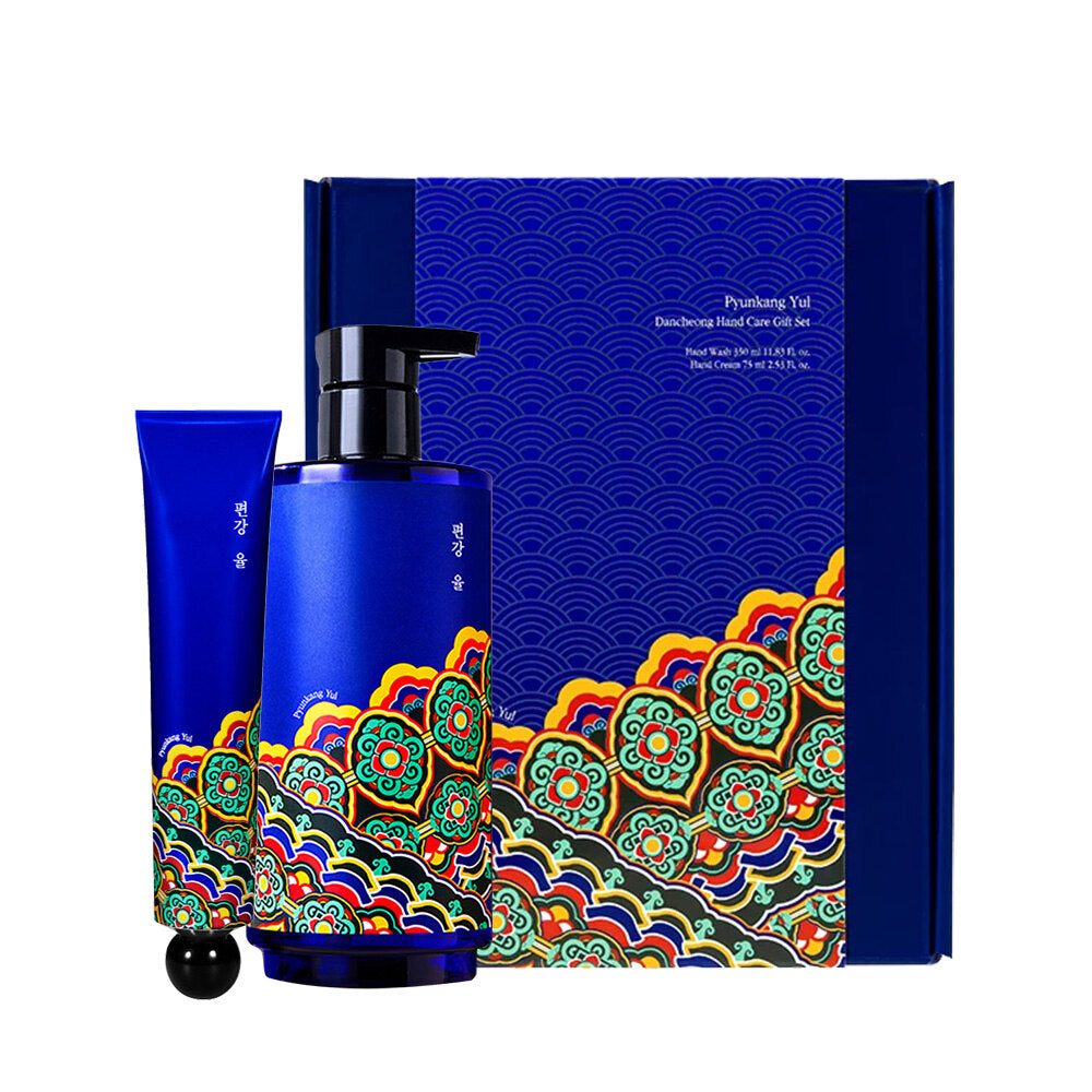 Pyeonggangryul Dancheong Hand Gift Set Handwash 350ml Hand Lotion 75ml x1 Set