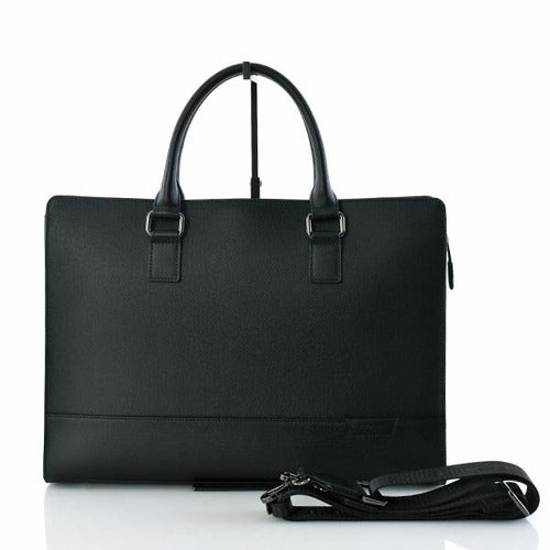Esquía Collection EOFSHX204BK Cashmere Square Briefcase