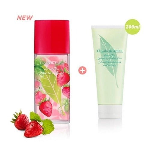 ElizabethAden 200ML NEWGreenTeaStrawberryBasilEDT100m687180