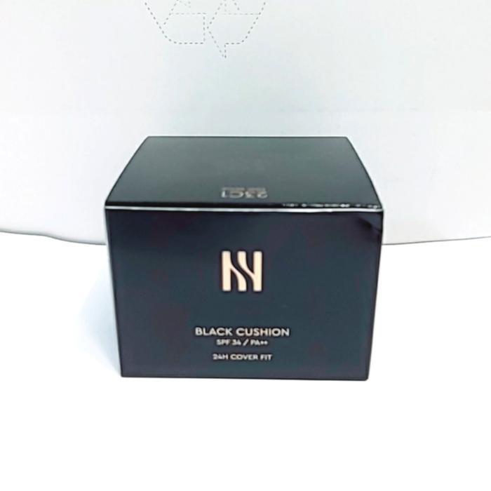 Hera Black Cushion Foundation 15g (SPF34) Original and Refill Duo Set 23c1 (46655321)