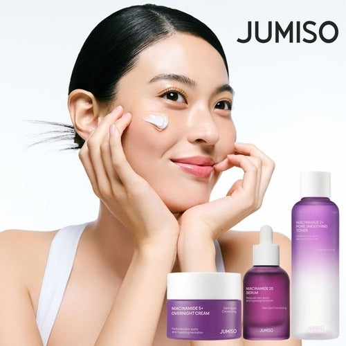 Guitar [Jumiso] Jumiso Niacinamide 3-in-1 Plan (Toner 205ml+Serum 40ml+Cream 50ml)+Cleansing Foam 20