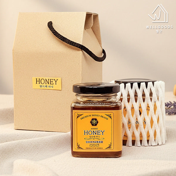 Wellgood Native Bee Honey Cinnamon Honey Gift Set (600g)