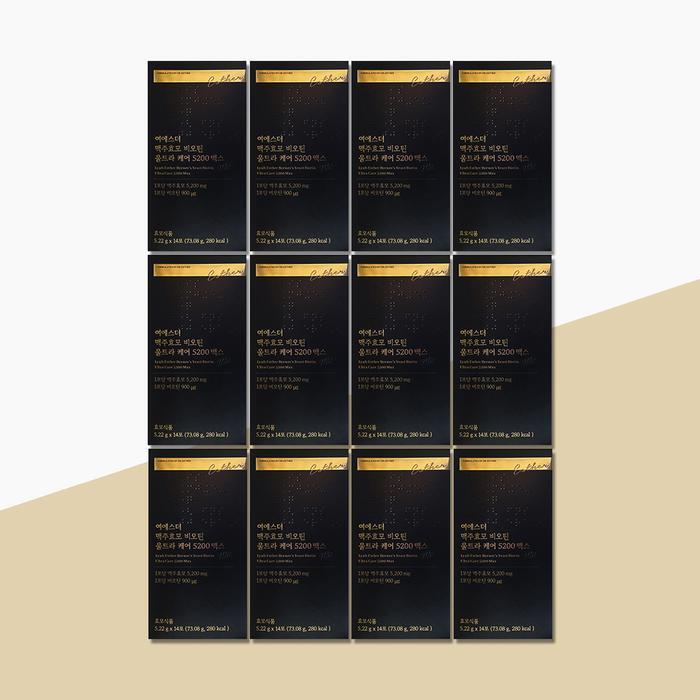 EstherFormula YeSara Yeast Biothiamine Ultra Care 5200 Max 5.22g x14 x12 boxes (6 months)