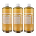 DoctorBronners Citrus Orange Pure Castile Soap Citrus Scent 950ml x3