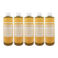 Dr Bronner's Citrus Orange Pure Castile Soap Citrus scent 475ml 5 pcs Ss (49472897)