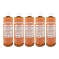 DoctorBronners TeaTree Pure Castile Soap Wood Scent 475ml All-In-One Body Wash x5 SS (49473804)