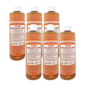 DoctorBronners Teetree Pure Castile Soap Wood Scent 475ml All-In-One Body Wash x6 Ss