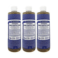 DoctorBronners Peppermint Pure Castile Soap Mint Scent 475ml One-Person Body Wash x3 SS (49524165)