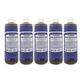 DoctorBronners Peppermint Pure Castile Soap Mint Scent 475ml All-In-One Body Wash 5PC SS (49524169)