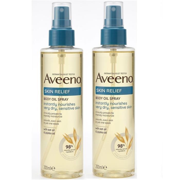 Avino Skin Relief Oil Spray 200mlx2 Smooth Hydrated Skin (48729803)