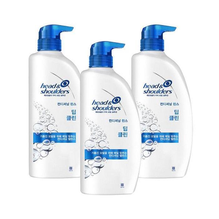 HeadAndShoulder's Deep Clean Conditioner 850ml x3 (16443536)