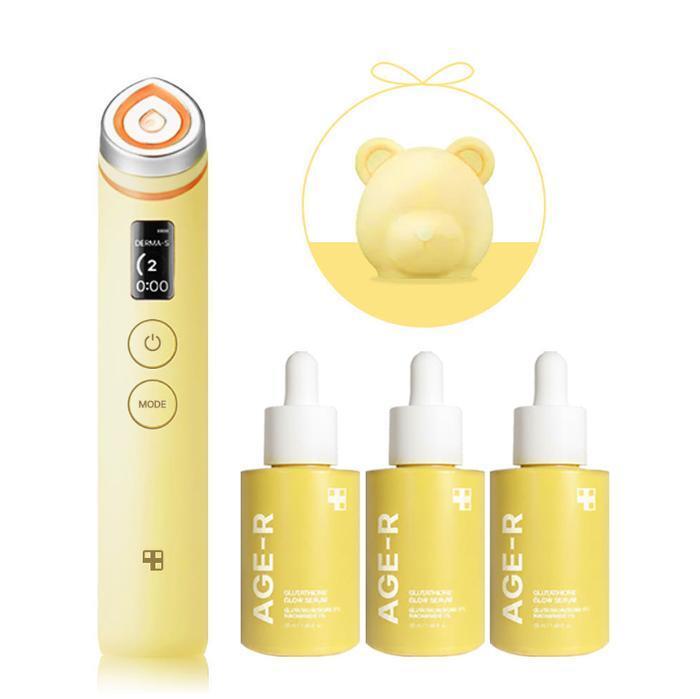 Medicube Ageal Booster Pro Lemon+Glutathione Ampoule 3 (Yellow)+BearHead1 (48732177)