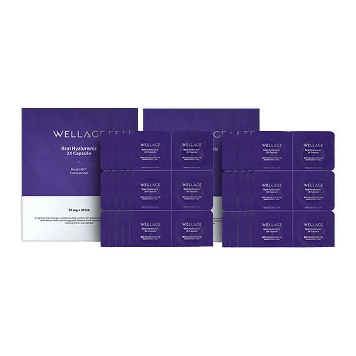 Welllaaju Real Hyaluronic Capsule Ampoule Season 3 60x Freezing Drying Melting Hyaluronic Acid 2X (4