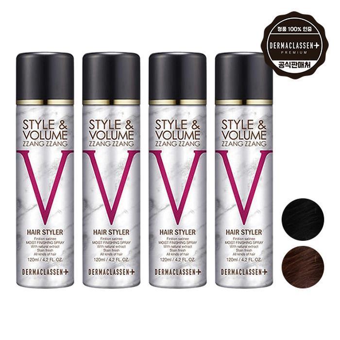 Dermaclear Style&Volume Strong Black Serum 120ml x2 + Natural Brown (12378808)
