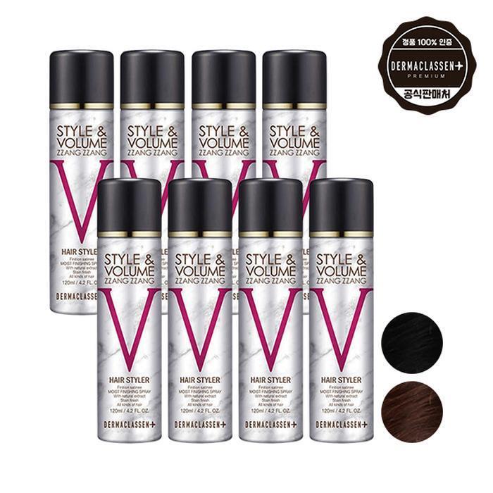 Dermacrance Style&Volume JjungJjung Black Hair Mask 120ml x4 + Natural Brown (12378810)