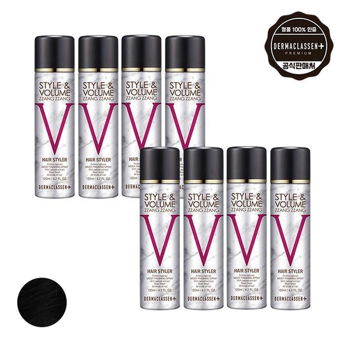 Dermacrance Style&Volume Jjanchang Black Hair Serum Black 120ml x8 (12378826)