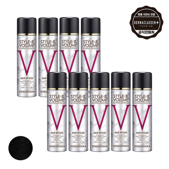Dermaclena Style&Volume Jjangjjang Black Hair Sauce Black 120ml x9 (12378828)