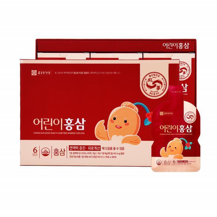 Jongrundang Elementary Ginseng Kids Middle High School Ginseng Jin Senoncide 30pcs (40261330)