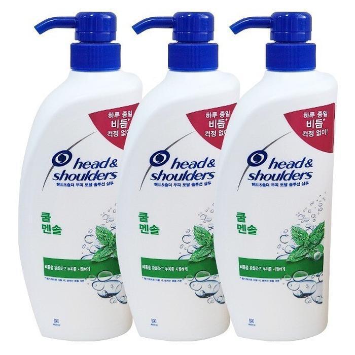 Head & Shoulders Cool Menthol Shampoo 850ml x 3EA (49660281)