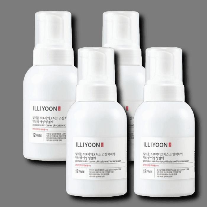 Other Illyoon Women's Hygiene Wash Probiotics Skin Barrier Acidic 300ml x4 Foam (30223539)