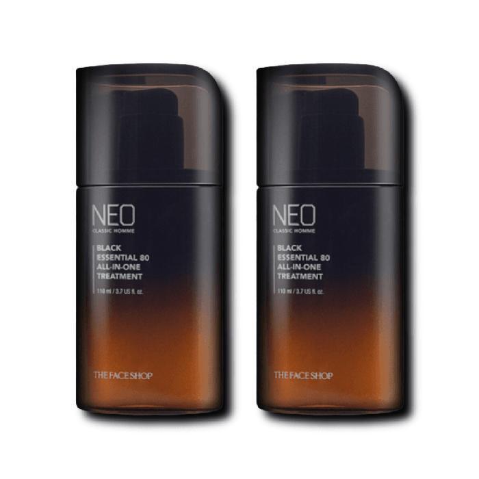 Shizukana Tofaeshup One-Fore Lotion Neo Classic Omu Black Essential 80 Treatment 110ml 2pcs (3027789