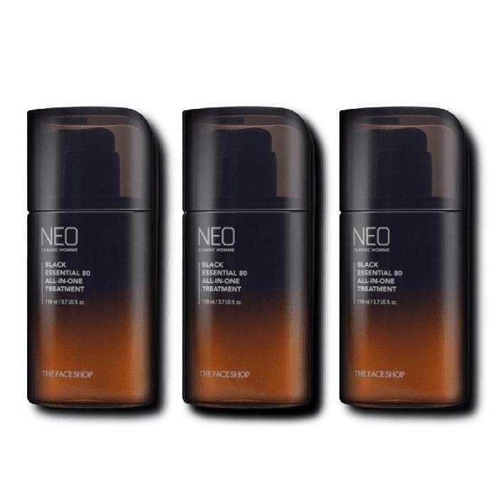 Tahesia All-in-One Lotion Neo Classic Men Black Essential 80 Treatment 110ml x 3 (30277892)