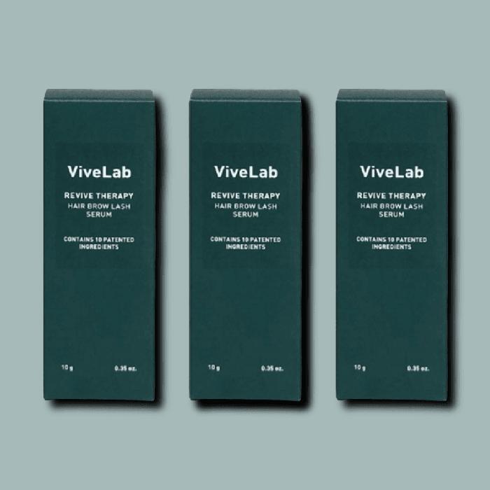 Vibralab Revive Therapy Hair Brow Rash Serum 10ml x 3 (30278493)