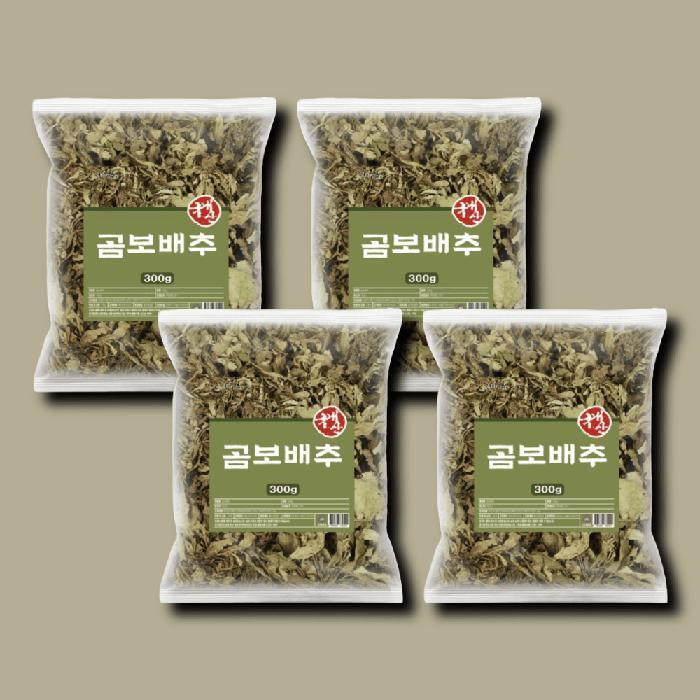 Misc] Domestic Dried Gombo Napa Cabbage 300g 4 Packs (30278532)