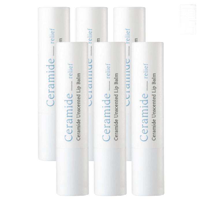 Etiquette Yoon Lip Balm Ceramide Unscented 3.2g 6pcs High Hydration Lip Essence (30322888)