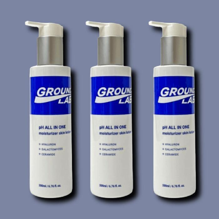 GroundLab men's all-in-one skin lotion 200ml x 3 (31436854)