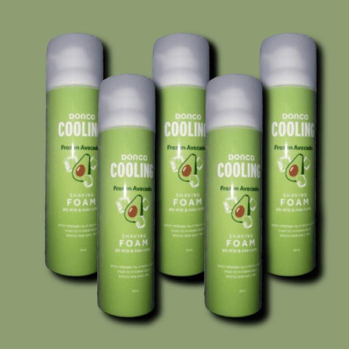 Guitar Doriko Frozen Avocado Cooling Shaving Foam 250ml 5pcs (34443338)