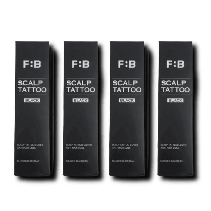 Other Porvata scalp tattoo forehead hairline cover black 15g 4pcs (45031378)