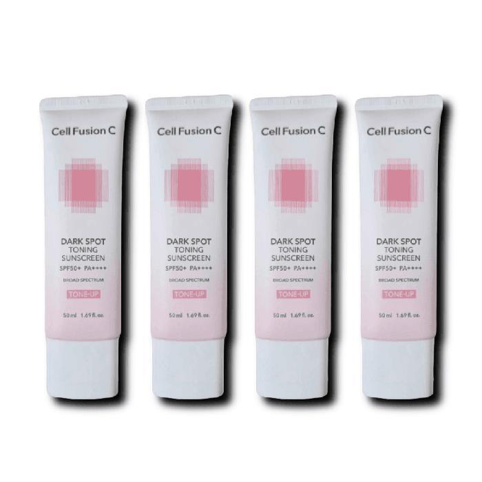 Guitar Cellfusion Sun Cream Dark Spot Fading Toning 50ml x 4 (48680322)