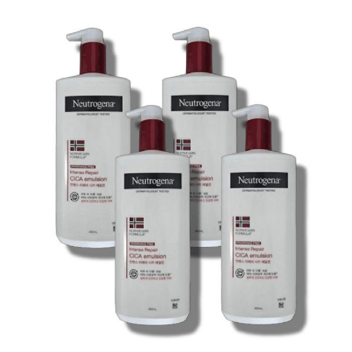Guitar Nuetrugo Intense Repair Sika Emulsion Body Cream 450ml x 4 (48680334)